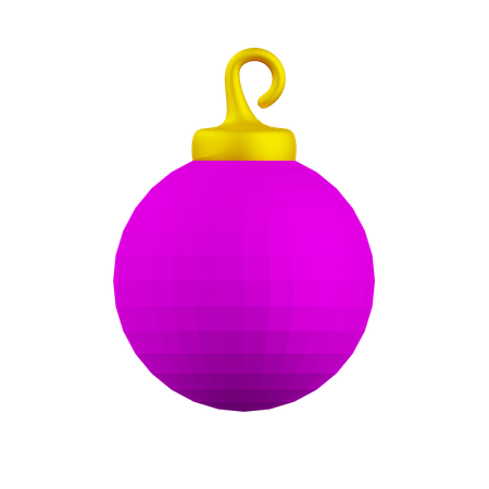 Bola de Natal  3D Icon