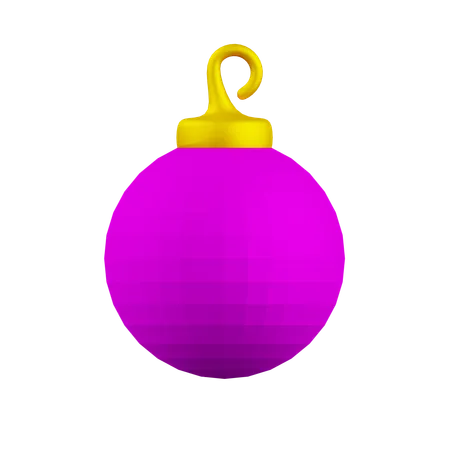 Bola de Natal  3D Icon