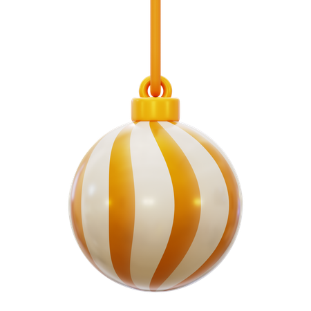 Bola de Natal  3D Icon