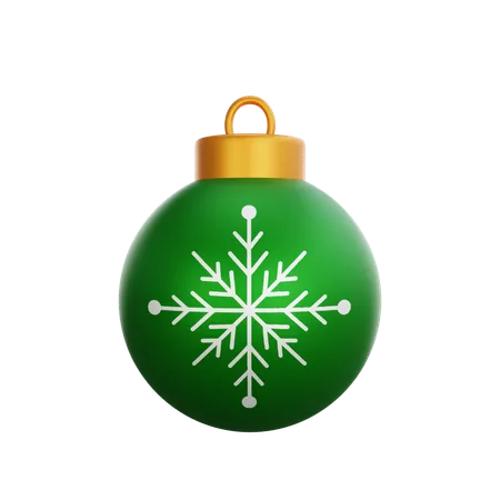 Bola de Natal  3D Icon