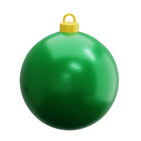 Bola de Natal  3D Icon