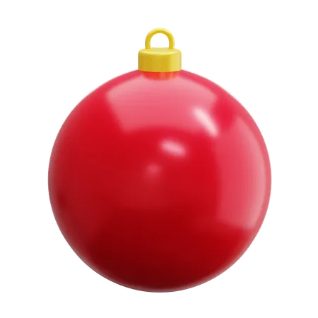 Bola de Natal  3D Icon