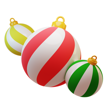 Bola de Natal  3D Icon