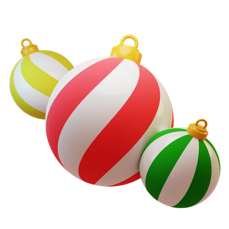 Bola de Natal  3D Icon