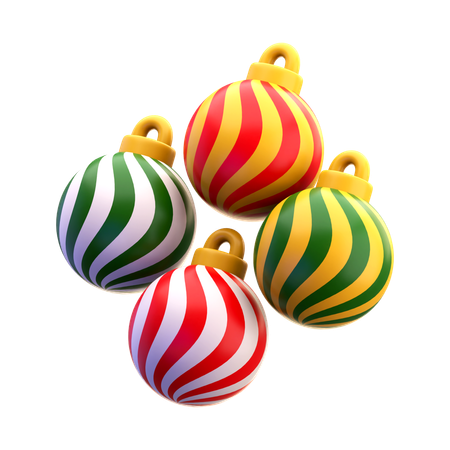 Bola de Natal  3D Icon