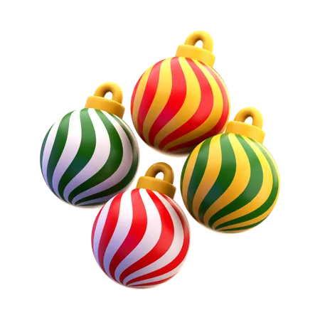 Bola de Natal  3D Icon