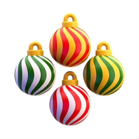 Bola de Natal  3D Icon