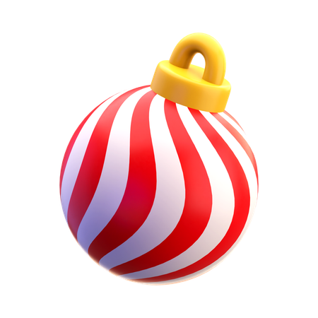 Bola de Natal  3D Icon