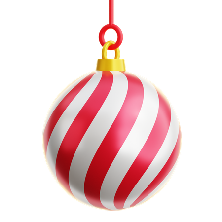 Bola de Natal  3D Icon