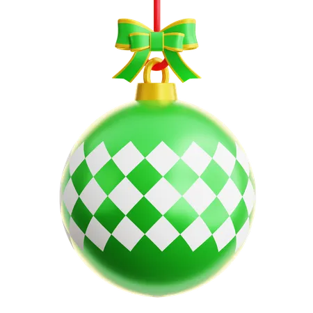 Bola de Natal  3D Icon