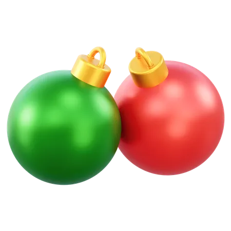 Bola de Natal  3D Icon