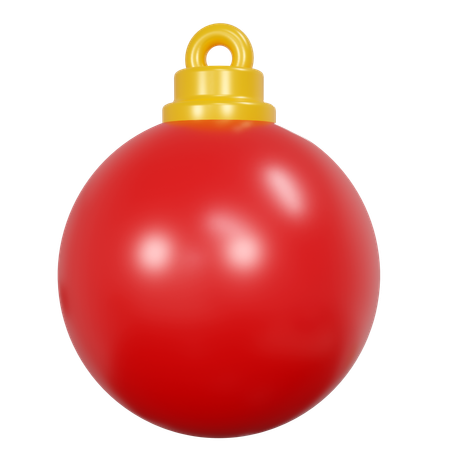 Bola de Natal  3D Icon