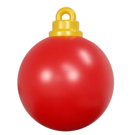 Bola de Natal  3D Icon