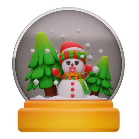 Bola de Natal  3D Icon