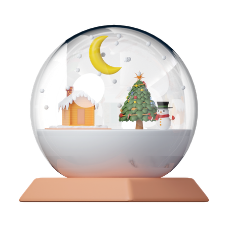 Bola de Natal  3D Icon