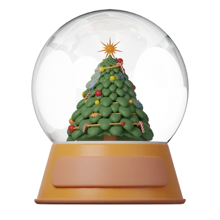 Bola de Natal  3D Icon