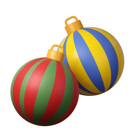 Bola de Natal  3D Icon