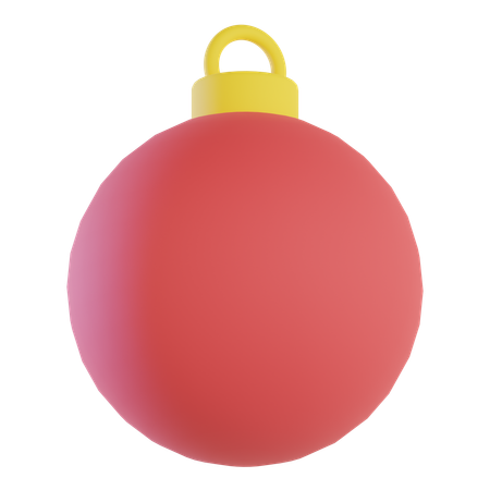 Bola de Natal  3D Icon