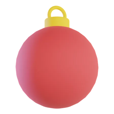 Bola de Natal  3D Icon