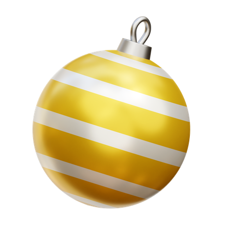 Bola de Natal  3D Icon