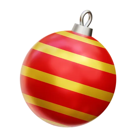 Bola de Natal  3D Icon