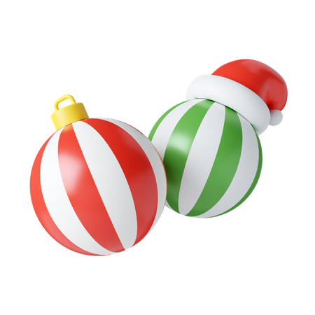 Bola de Natal  3D Icon