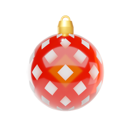 Bola de Natal  3D Icon