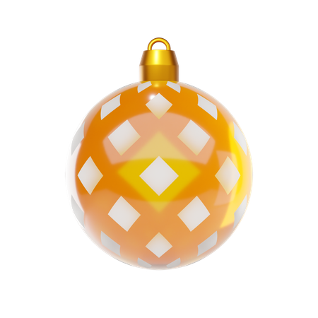 Bola de Natal  3D Icon