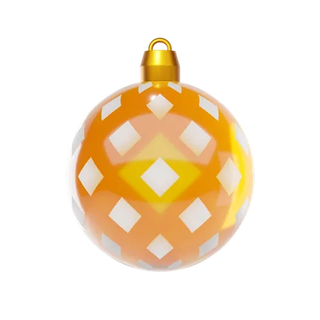 Bola de Natal  3D Icon