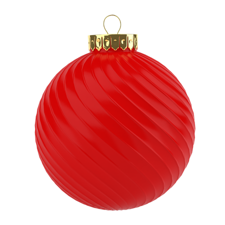 Bola de Natal  3D Illustration