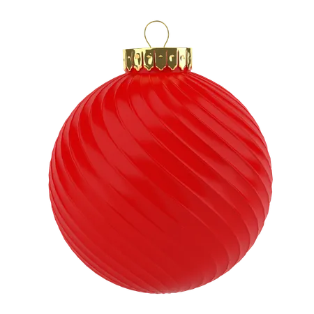 Bola de Natal  3D Illustration