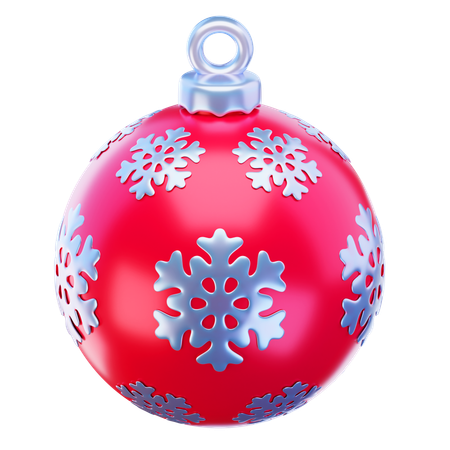 Bola de Natal  3D Icon