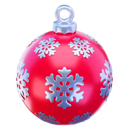 Bola de Natal  3D Icon