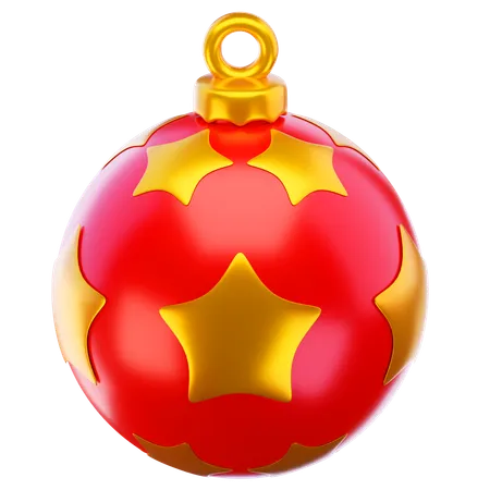 Bola de Natal  3D Icon