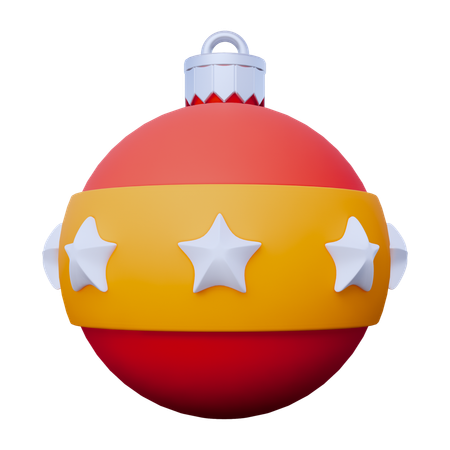 Bola de Natal  3D Icon