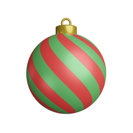 Bola de Natal  3D Icon