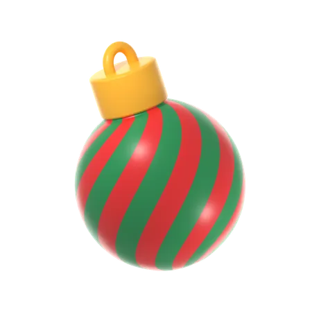 Bola de Natal  3D Icon