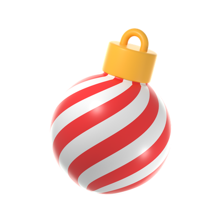 Bola de Natal  3D Icon