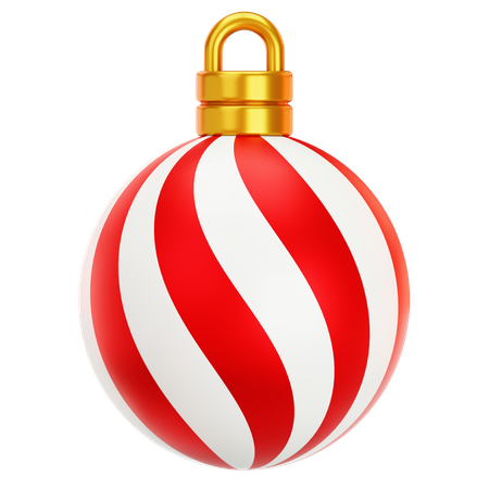 Bola de Natal  3D Icon