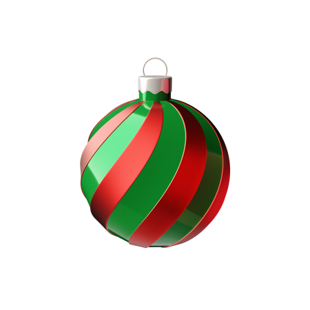 Bola de Natal  3D Icon