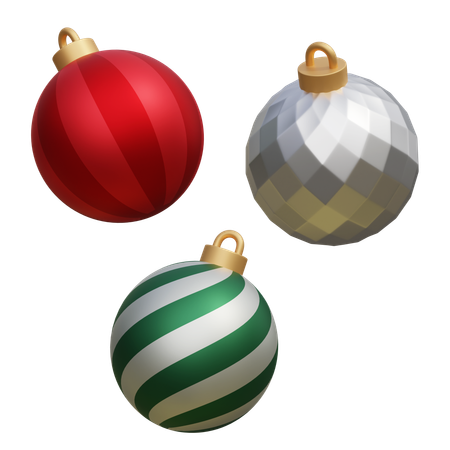 Bola de Natal  3D Icon