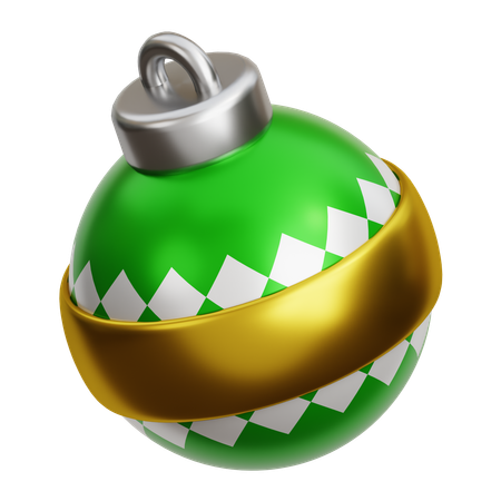 Bola de Natal 2  3D Icon