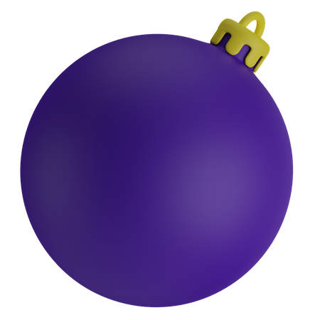 Bola de Natal  3D Icon