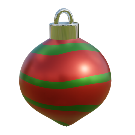 Bola de Natal  3D Illustration