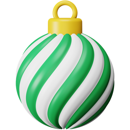 Bola de Natal  3D Icon