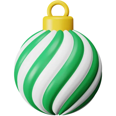 Bola de Natal  3D Icon