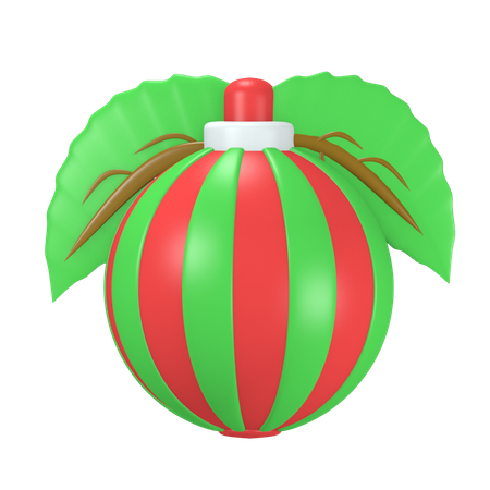 Bola de Natal  3D Icon