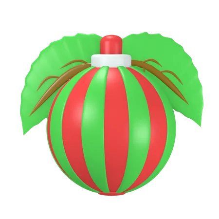 Bola de Natal  3D Icon