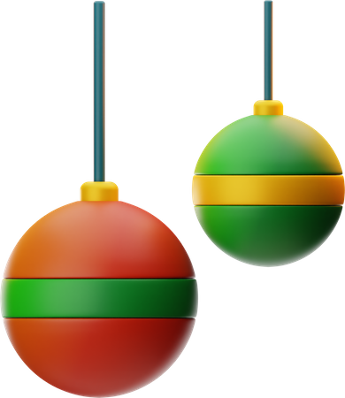 Bola de Natal  3D Icon