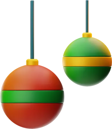 Bola de Natal  3D Icon